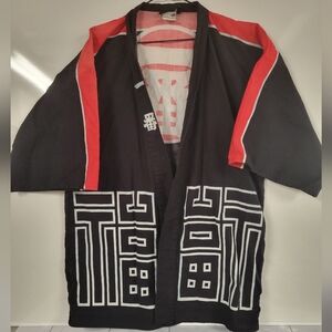 Authentic Japanese Kimono Haori Happi, Made in Japan, Mens size ~Medium